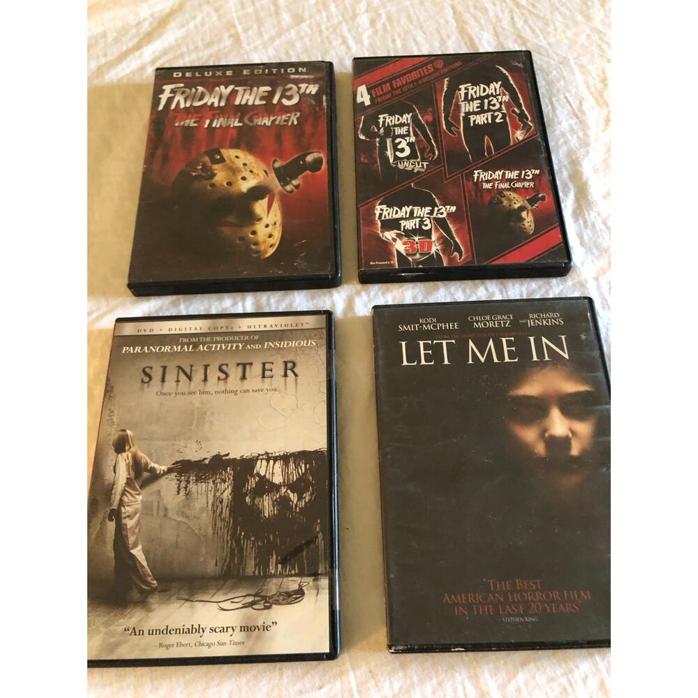 Horror dvd scary movie bundle